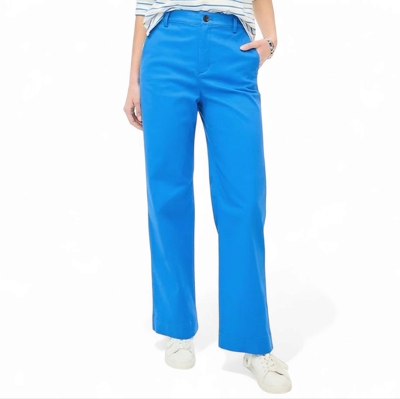 NWOT J. Crew Factory Wide Leg Chino Pants